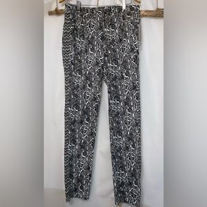 Snakeskin Print Pants